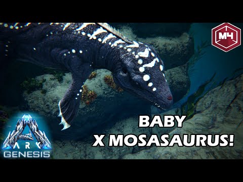 ARK Genesis DLC - BABY X MOSASAURUS! 😍🦖 145er TUSOTEUTHIS zähmen! (Folge 32)