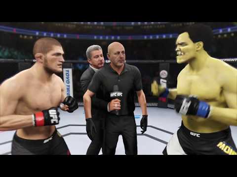 Khabib vs. Zombie Monster - EA Sports UFC 2 - Eagle Fights 🦅