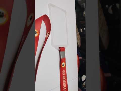 16mm Lanyard with holder