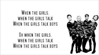 5SOS GIRLS TALK BOYS | LYRICS