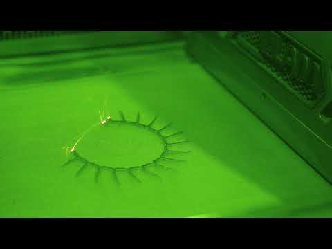 3D printed compressor wheel of stainless steel