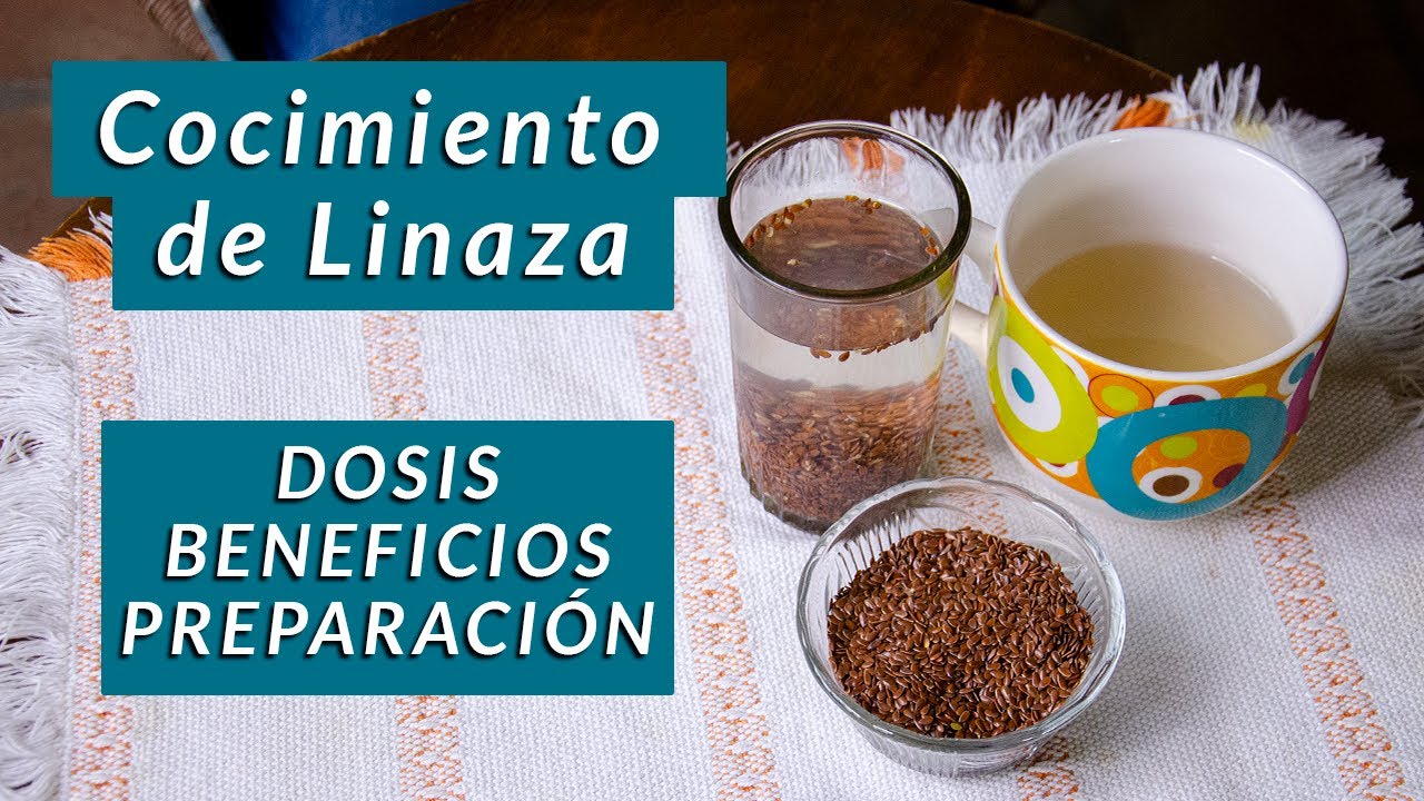 Cómo consumir la linaza | infusión, cocimiento y potaje | beneficios y precauciones.