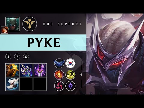 Pyke Support vs Blitzcrank - KR Diamond Patch 25.24