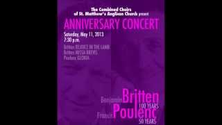 1 - Rejoice in the Lamb, Op. 30: Benjamin Britten