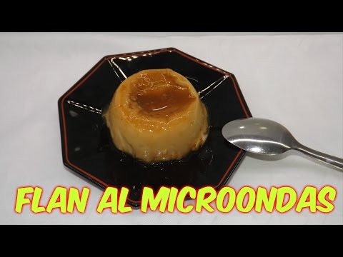 FLAN DE HUEVO AL MICROONDAS||COCINA CON PILAR||