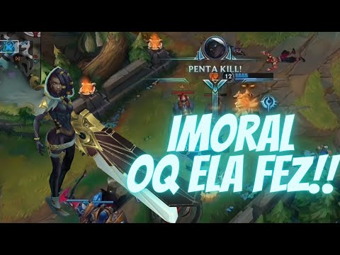 PENTA KILL-Senna jogando oq Sabe League of Legends Wildrift #corteswildrift #mobilelol #senna