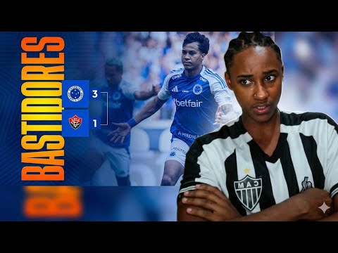Atlético Mineiro fan reacting to behind-the-scenes events of Cruzeiro's victory against Vitória -...