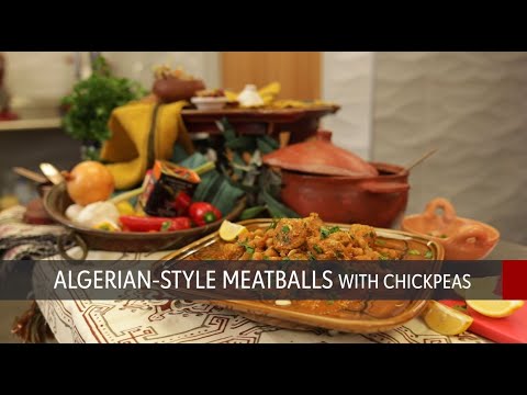 Algerian-style Meatballs with Chickpeas - Baltimore Simple Cooking w/ Heart Kitchen Cook with a Doc