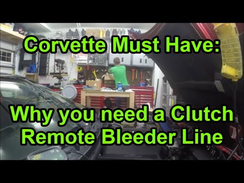 Corvette Must Have: Clutch Remote Bleeder Line