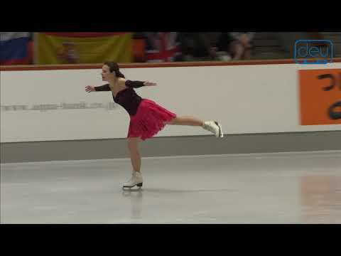 Fiona BROWN. Oberstdorf 2018. Bronze Ladies III B - Free Skating. 17 place
