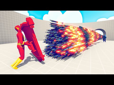 FLASH MIRROR SHIELD vs EVERY GODS - Totally Accurate Battle Simulator TABS