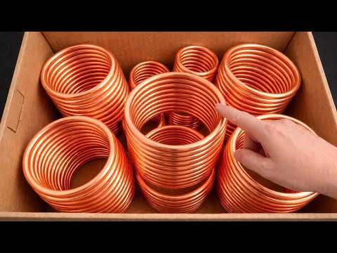 Just one copper pipe! no power, no gas – Hidden free energy at home 🔥