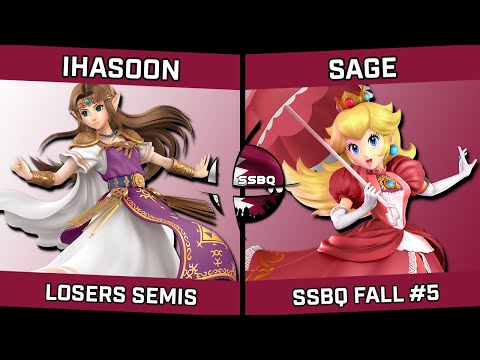 iHasoon (Zelda) vs Sage (Peach) - SSBQ Fall #5