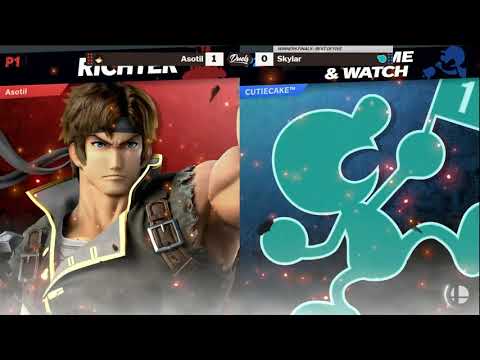 DDD30 SSBU Winners Finals - Asotil (Richter) vs Skylar (Mr Game & Watch)