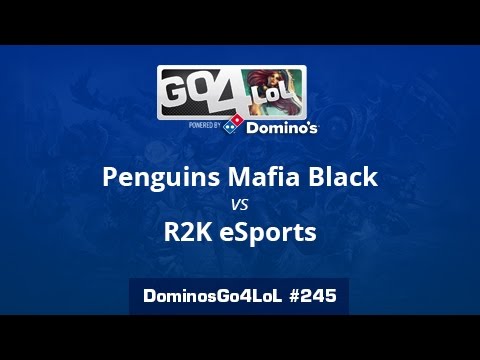 Penguins Mafia Black vs. R2K eSports - Octavos - Domino's Go4LoL #245