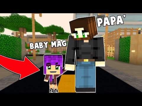 VI PRESENTO la MIA VERA FIGLIA e MIO PAPA'! - BabyCraft #02