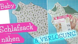 Babyschlafsack nähen & spenden! GRATIS SCHNITTMUSTER | burda | nebenan.de | babylotse | Nähanleitung