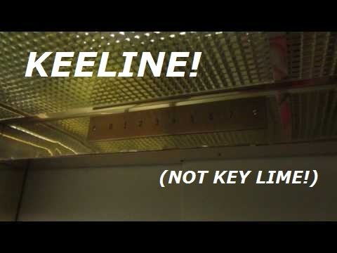 Epic shaft view!  Modded Otis? traction elevators at Keeline Building, Omaha NE