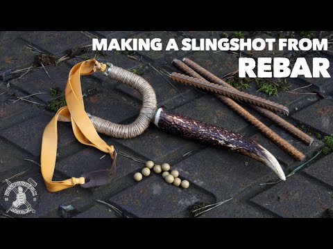 Making a Slingshot From Rebar - Upcycle