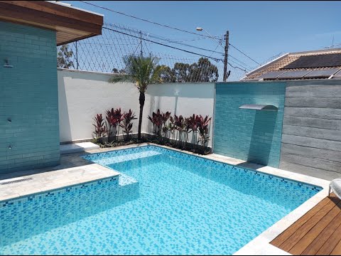 Casa c/ 3 suítes e piscina à venda I Cond. Garden Park em Marília SP I Caléb Souto - Caléb Imóveis.