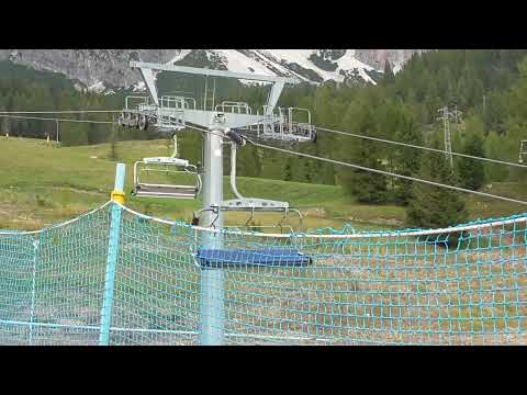 Risalita integrale seggiovia Doppelmayr "Tofana Express" - Cortina d'Ampezzo (BL)