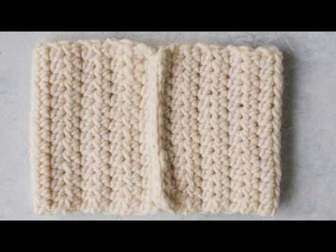 How to Join Ends of Work with Slip Stitch