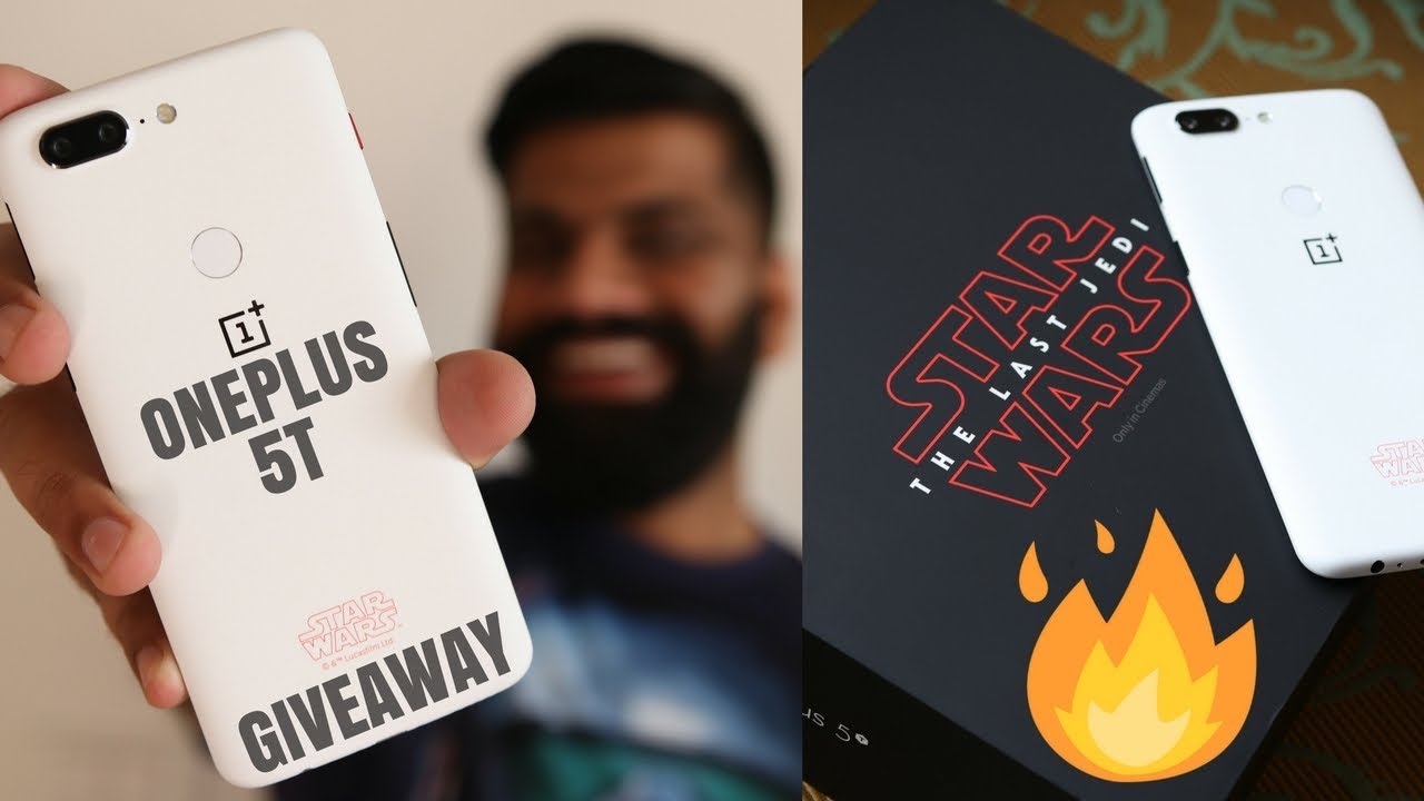 OnePlus 5T Star Wars Limited Edition Unboxing and First Look *GIVEAWAY*
