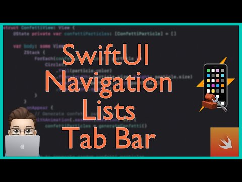 Navigations, Lists, & Tab Bar | SwiftUI101 | Xcode Tutorial