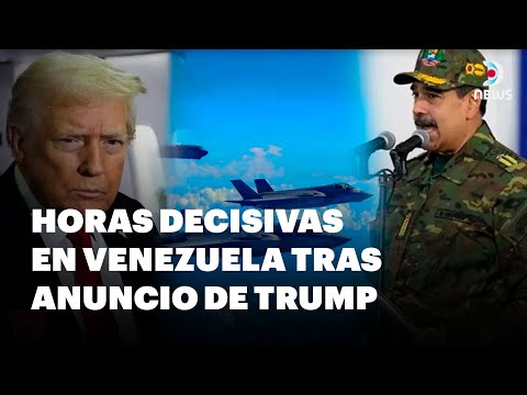 Trump anuncia operaciones por tierra en Venezuela | Maduro prepara a la fuerza aérea | DNews