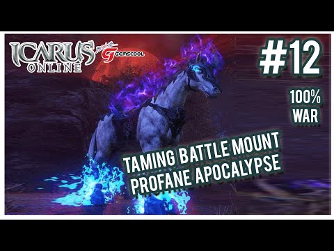 ICARUS ONLINE GEMSCOOL INDONESIA - CARA MENDAPATKAN / TAMING BATTLE MOUNT PROFANE APOCALYPSE