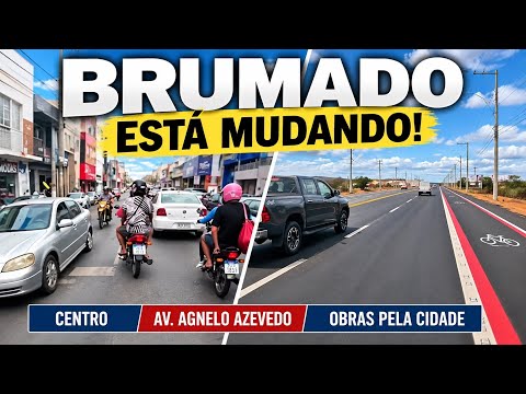 BRUMADO ESTÁ MUDANDO! Av. Agnelo Azevedo, Centro e Obras pela Cidade