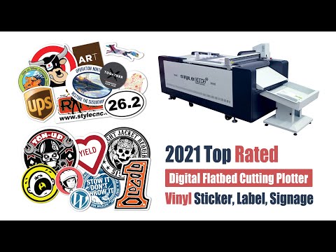 2023 Best Flatbed Vinyl Cutter & Cutting Plotter for Sale