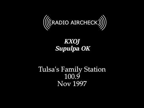 Radio Aircheck - KXOJ - transmitting less than adequate signal from Sapulpa OK on 100.9 - Nov 1997