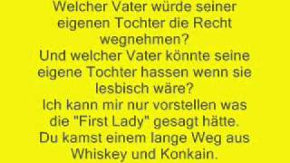 Pink  - Dear mr President lyrics German [HQ]