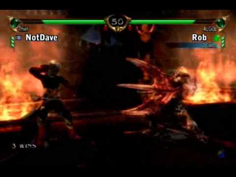 Soul Calibur IV - Taki (Not Dave) v. Algol (Rob)