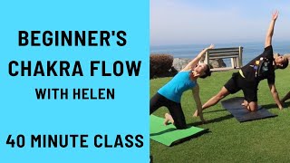 40 Minute Yoga Class - Beginner's Chakra Flow