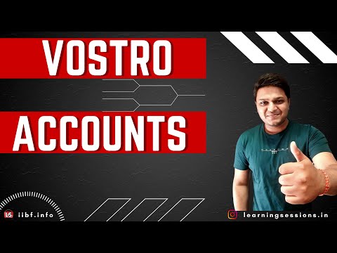 VOSTRO Accounts in Hindi Principles and practices of banking Jaiib Video