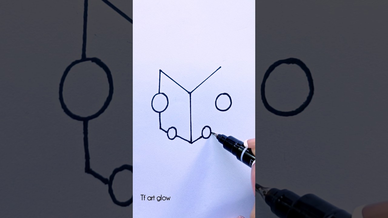 creative easy art idea #art #shorts