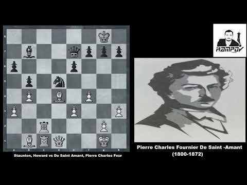 Pierre Charles Fournier De Saint -Amant (1800-1872) - Game4. #chess