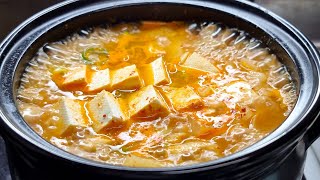 How to make delicious soybean paste stew without seasoning | Soybean paste stew  | korean food