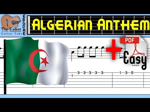 Algeria - National Anthem Guitar Tab