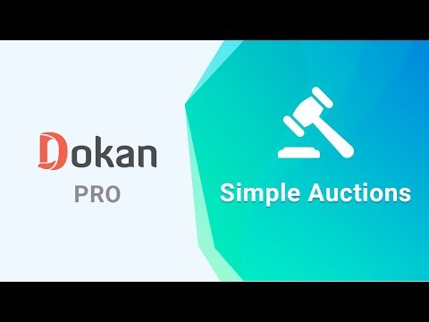 WooCommerce Auction- A  Dokan Auction Module in WordPress