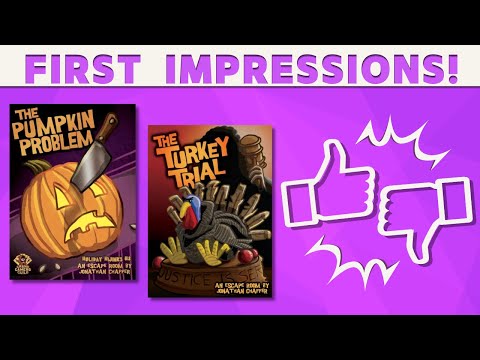 Holiday Hijinks #3 and #7 - First Impression REVIEW!