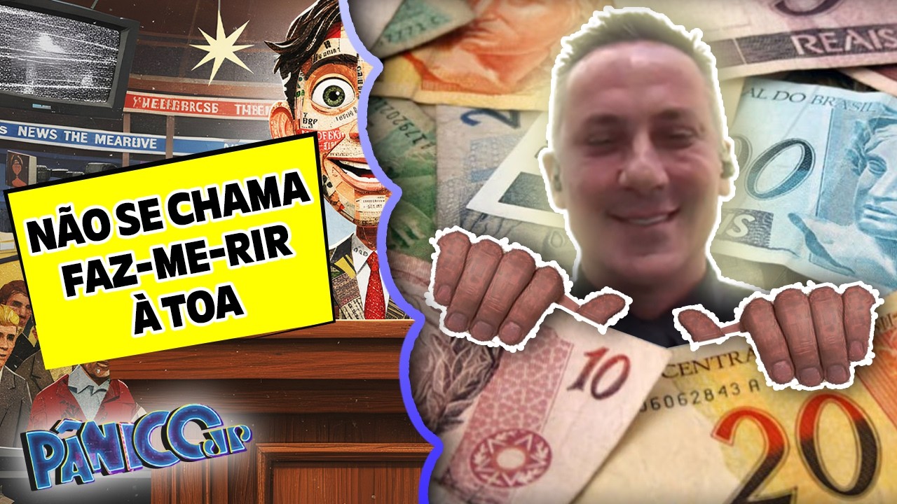 RICO E DEPRIMIDO OU POBRE E FELIZ? MELHOR SER O REPÓRTER FUZIL QUE É MILIONÁRIO, SORRIDENTE E LINDO!