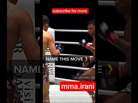 A kick from Muay Thai that no one notices hurts the shin🤣#ufc #boxing #knockout #muaythaifamily #mma