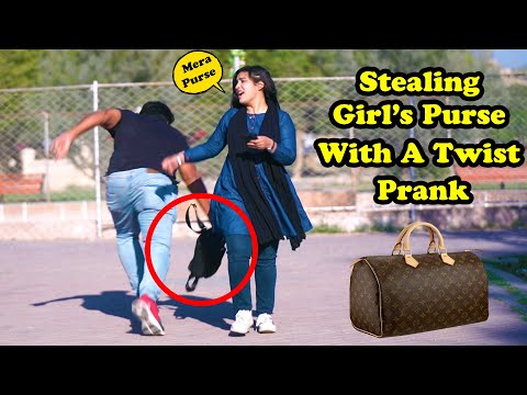 Stealing Girl's Purse With A Twist Prank | Pranks In Pakistan | Humanitarians