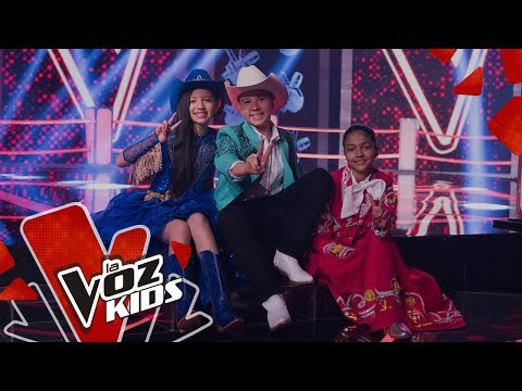 Valentina, Karen y Juan Esteban sings Se me olvidó otra vez - Battles | The Voice Kids Colombia 2019
