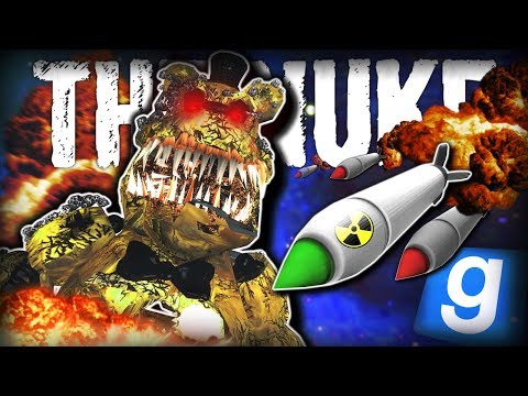 MEGA GIANT FREDDY VS THE NUKE!!! | Gmod Sandbox Adventure