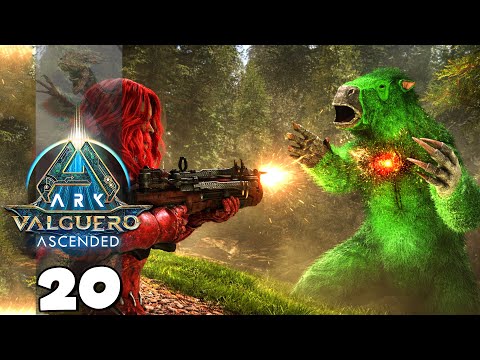 I tested the new dinosaur-taming weapon in the Megaterium 😱!!! ARK: Valguero 20
