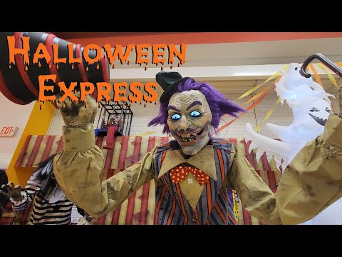 Halloween Express Store Tour 2025 – Costumes, Masks & Animatronics 🎃 